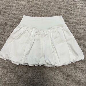 OFFLINE By Aerie Real Me Bubble Skort White